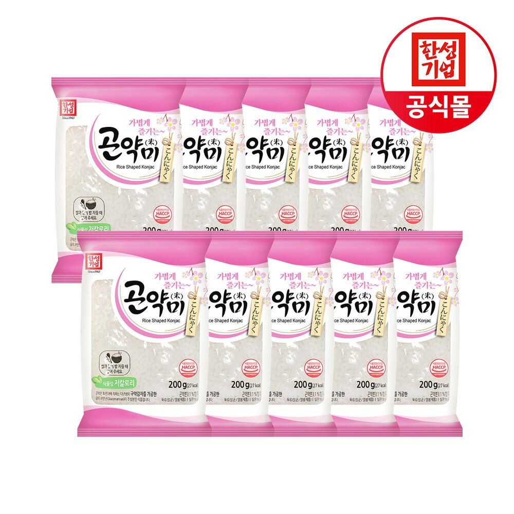 한성기업 곤약미 200g X 10개