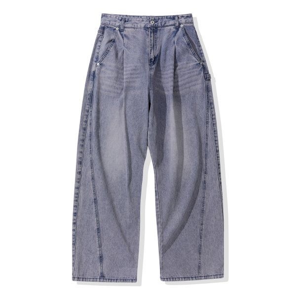 &lt;매장정품&gt; CODEGRAPHY 코드그라피 CGP 엑스트라 와이드 데님 팬츠_워시드 핑크 CBEUUDP302WP 675991