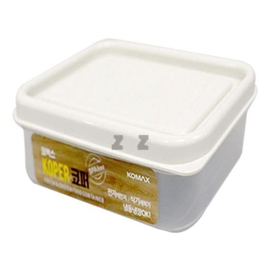 코멕스 밀폐용기 반찬통 냉장고 정리용기 사각 700ml