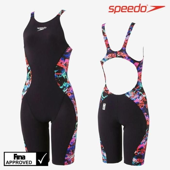 스피도 여성 경기용 반전신 수영복 5부 D453587 여자