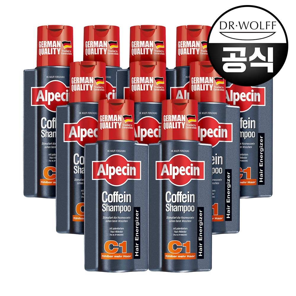 알페신 카페인 샴푸 C1 250ml 10개