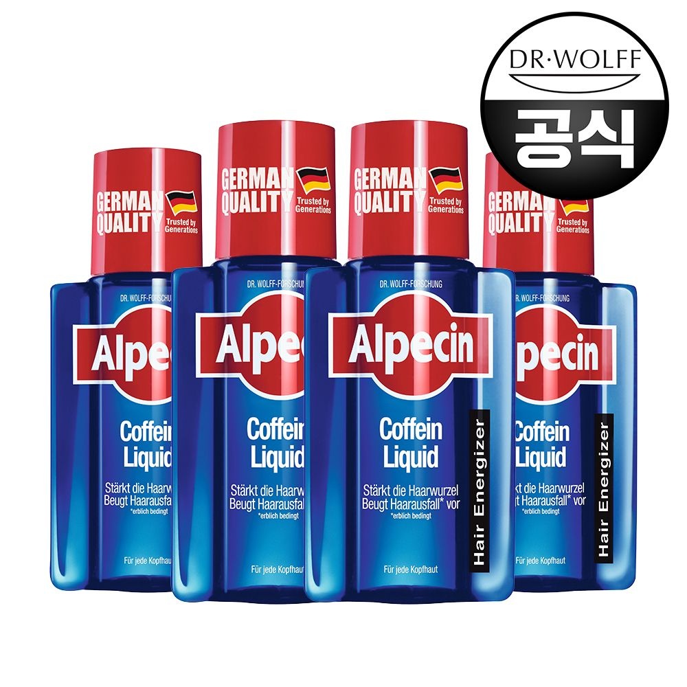[오늘출발] 알페신 카페인 리퀴드 200ml 4개