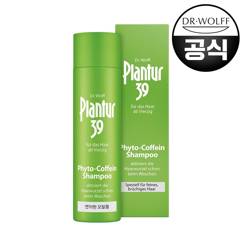 플란투어39 파이토 카페인 샴푸 (가는모발용) 250ml