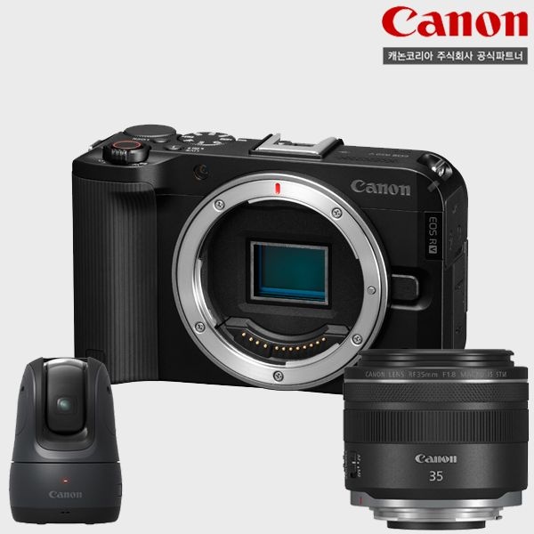 캐논 EOS R50 V 바디 + RF 35/1.8 MACRO 렌즈킷 + 파워샷픽 증정 (상품권프로모션)