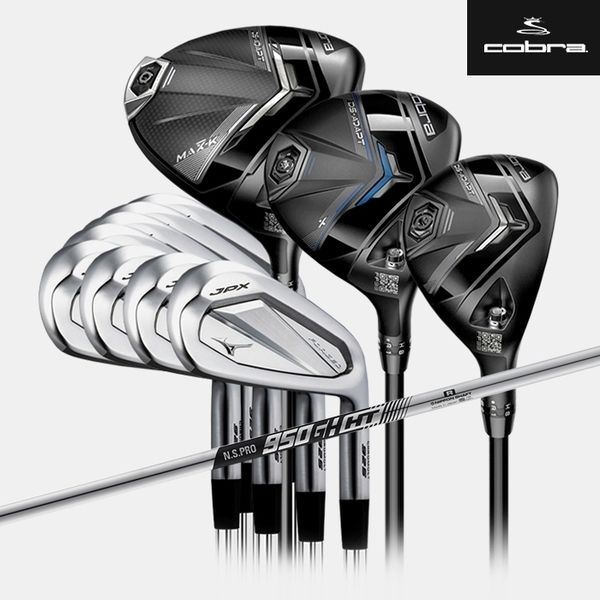 코브라 다크스피드 어댑트 미즈노 JPX925 포지드 조합 남성풀세트[11PC/8i/5번~SW][NSPRO950GH]