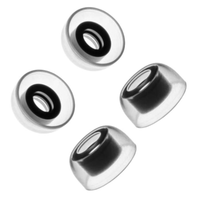 아즈라 아즈라 음질 향상 호환 내구도 이어팁 2쌍 블랙 MS