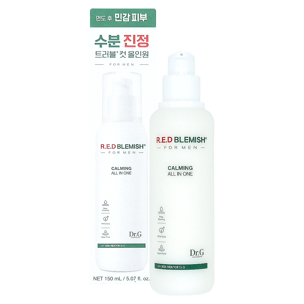 [오늘출발] 닥터지 레드 블레미쉬 포 맨 진정 올인원 150ml 촉촉한 남자올인원화장품
