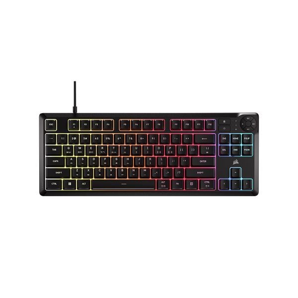 매장정품 CORSAIR K55 CORE TKL RGB 저소음 멤브레인 게이밍 키보드