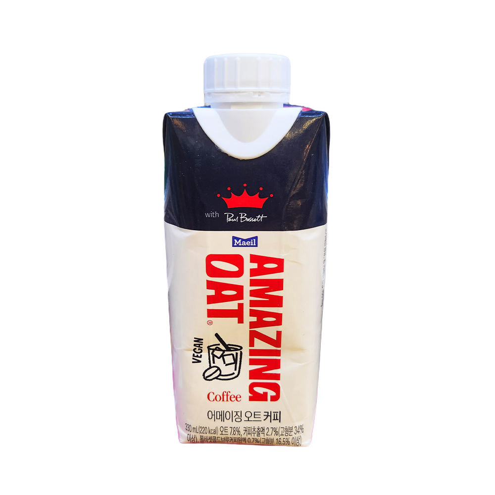 폴바셋 어메이징 오트 커피 330ml 6개