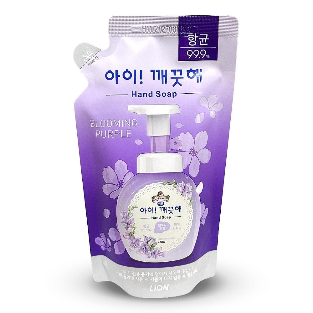 핸드워시대용량 손세정제리필 아이깨끗해 블루밍 퍼플 핸드워시 리필 200ml