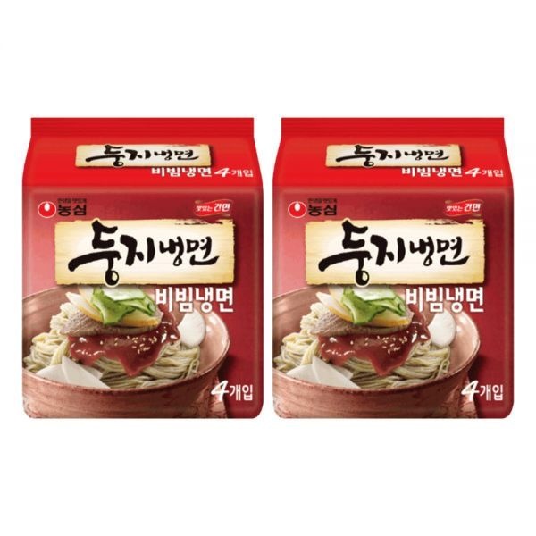농심 농심 둥지냉면 비빔냉면, 162g, 8개