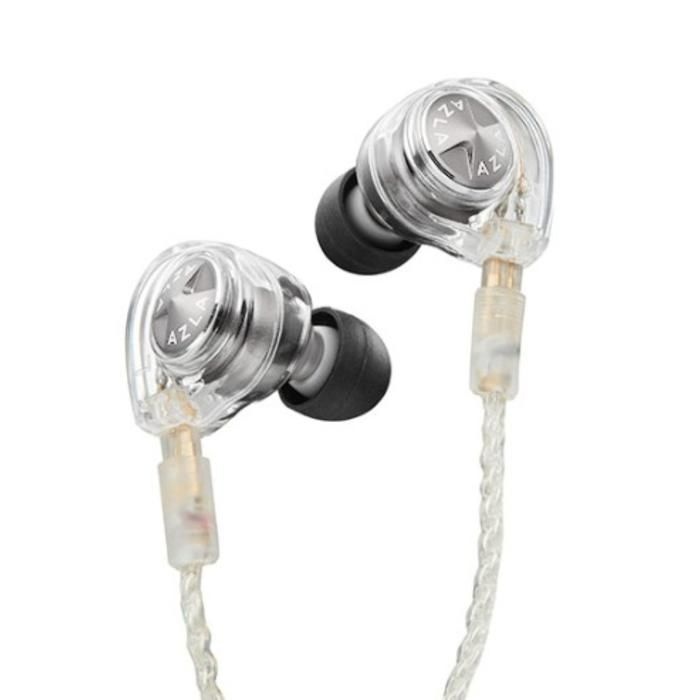 아즈라 분리형 음악 영화 무대 공연 감상 이어폰 실버