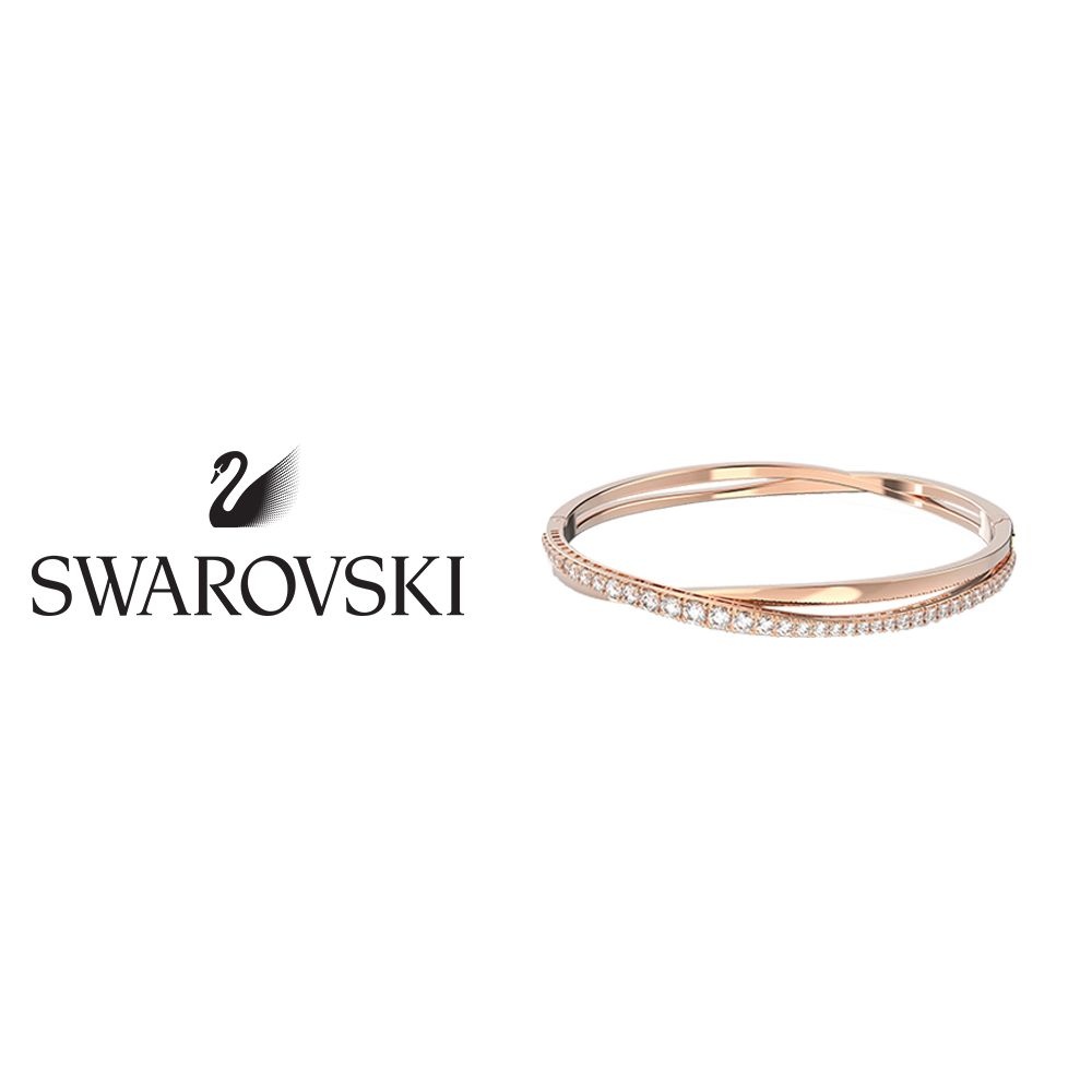 [스와로브스키]스와로브스키 SWAROVSKI 주얼리 Twist 로즈골드 팔찌 5620552 : 롯데ON