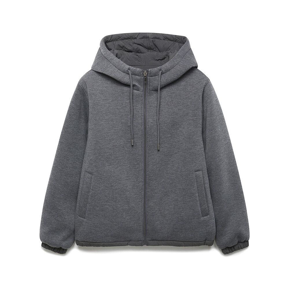 나이스클랍 투웨이 후드 패딩 점퍼 A254PWD954