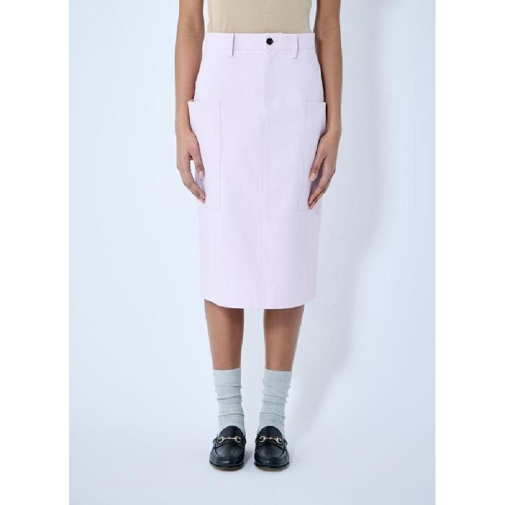 구찌 여성 코튼 캔버스 델라베 스커트  guc0259021pin