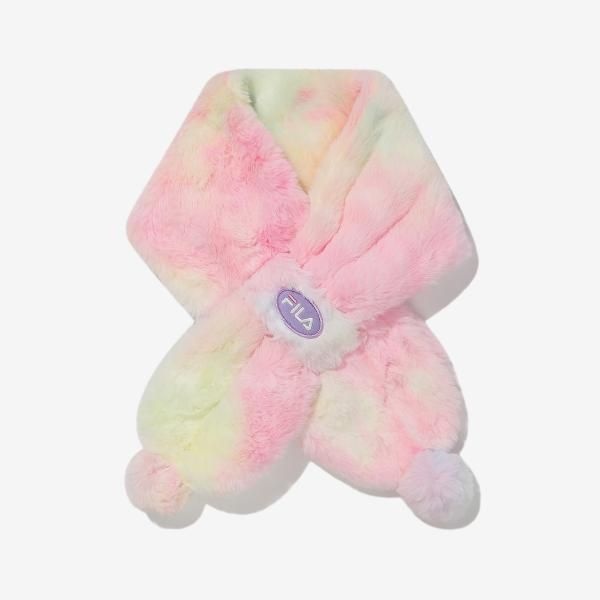 휠라코리아㈜ 휠라 키즈 코튼캔디 숏 머플러  FK3KNE6313X_LPK