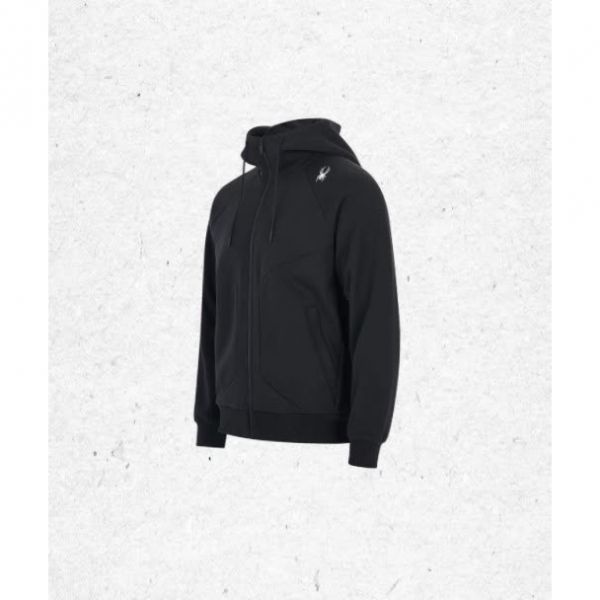 &lt;매장정품&gt; 스파이더 SPYDER 맨즈 볼륨 라드패드 후드 집업 SPJFCNFT302MBLK 1347752