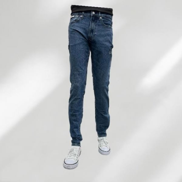 {매장정품} 캘빈클라인 CALVINKLEIN 남성 슬림핏 미드블루 COOLMAX 데님 팬츠 4RC750G-XQG_DG 739917