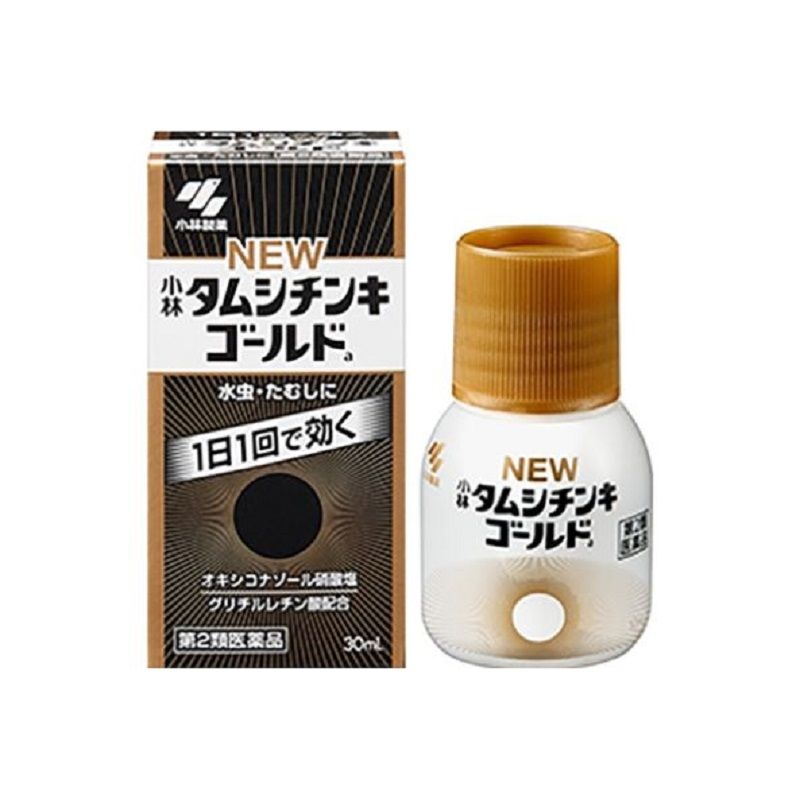 상품상세참조 일본타무시친키(Tamushichinki) 골드 30mL 무좀완선습진가려움증피부염백선 등 피부곰팡이감염치료