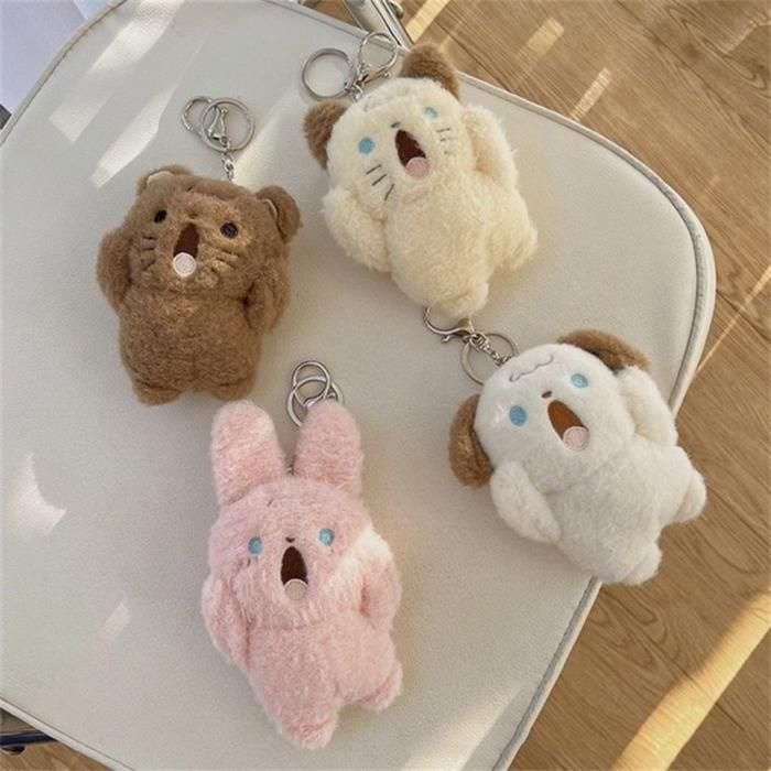 기타 제조사 입모양 야아아아아아 강아지 등장 소리치는 키링