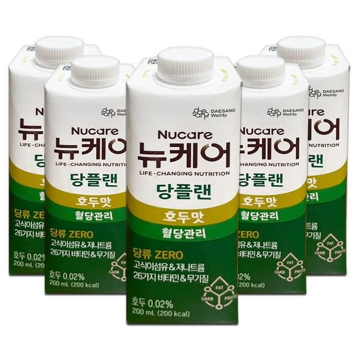 뉴케어 당플랜 호두맛 200ml 30팩 균형영양식 환자 식사대용식 G