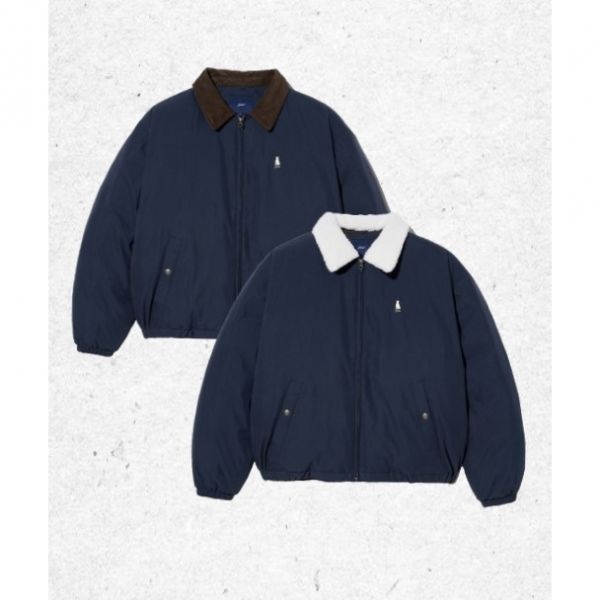 &lt;매장정품&gt; 예일 YALE 탈부착 쇼트 푸퍼 자켓네이비 YEW1DW302ANA 1275149