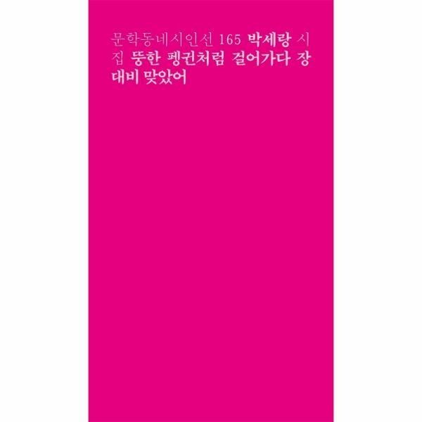 [보리보리]뚱한 펭귄처럼 걸어가다 장대비 맞았어 - 문학동네시인선 165