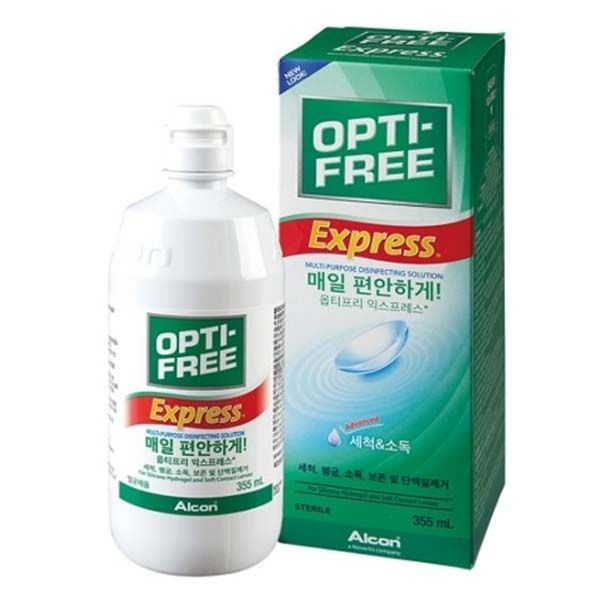 알콘 옵티프리 익스프레스 렌즈세척액 355ml
