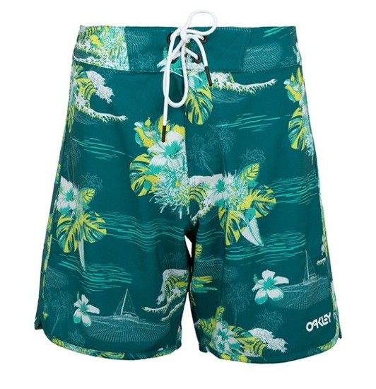 반바지 ZQJ  트로피컬 블룸 18 보드 쇼츠(FOA4018129H7) FOA4018129H7