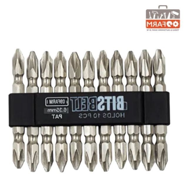 [생활의힘]십자팁 전동 임팩 드라이버 육각 파워 토션 PH2 65mm 10pcs