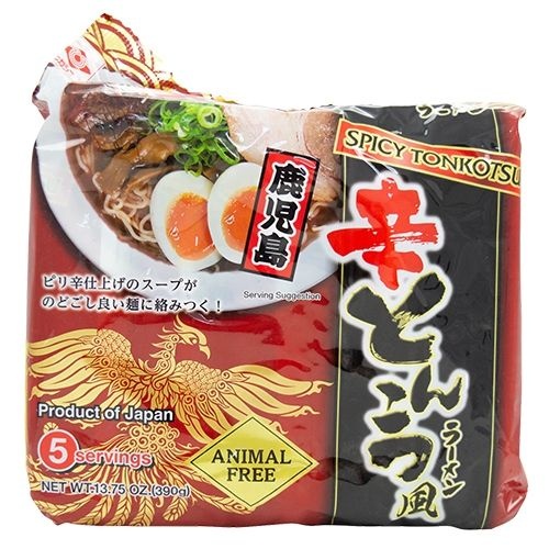 히가시마루 매운 돈코츠라멘 (78G*5)