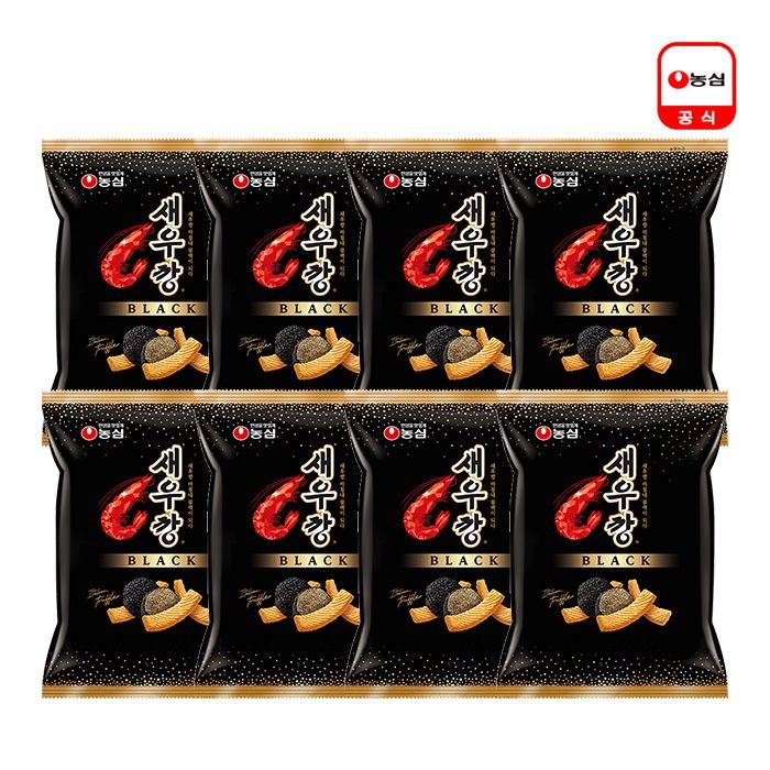 새우깡 농심 새우깡블랙 105g X 8개