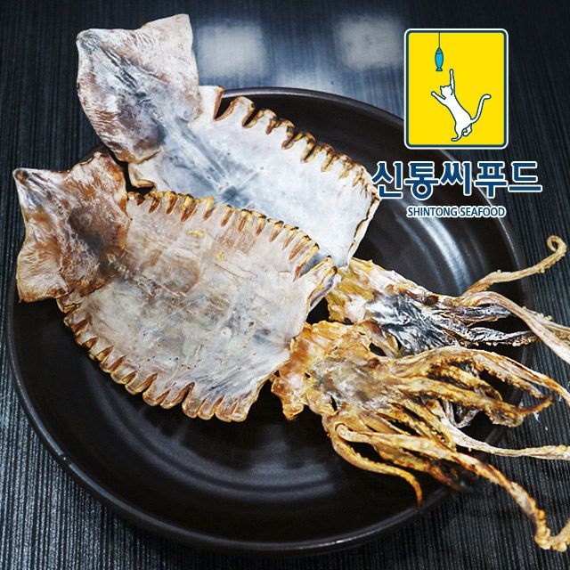 [신통씨푸드]씹을수록 고소한 배오징어 특대 3미 255g(내외)+와사마요 : 롯데ON