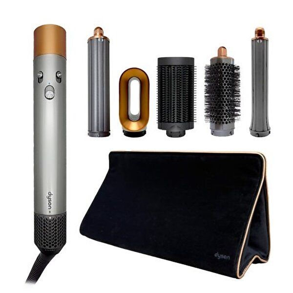 [다이슨코리아 유한회사]에어랩 오리진 NEW 볼륨에디션 니켈코퍼 트래블백 롱배럴2개 포함 국내AS