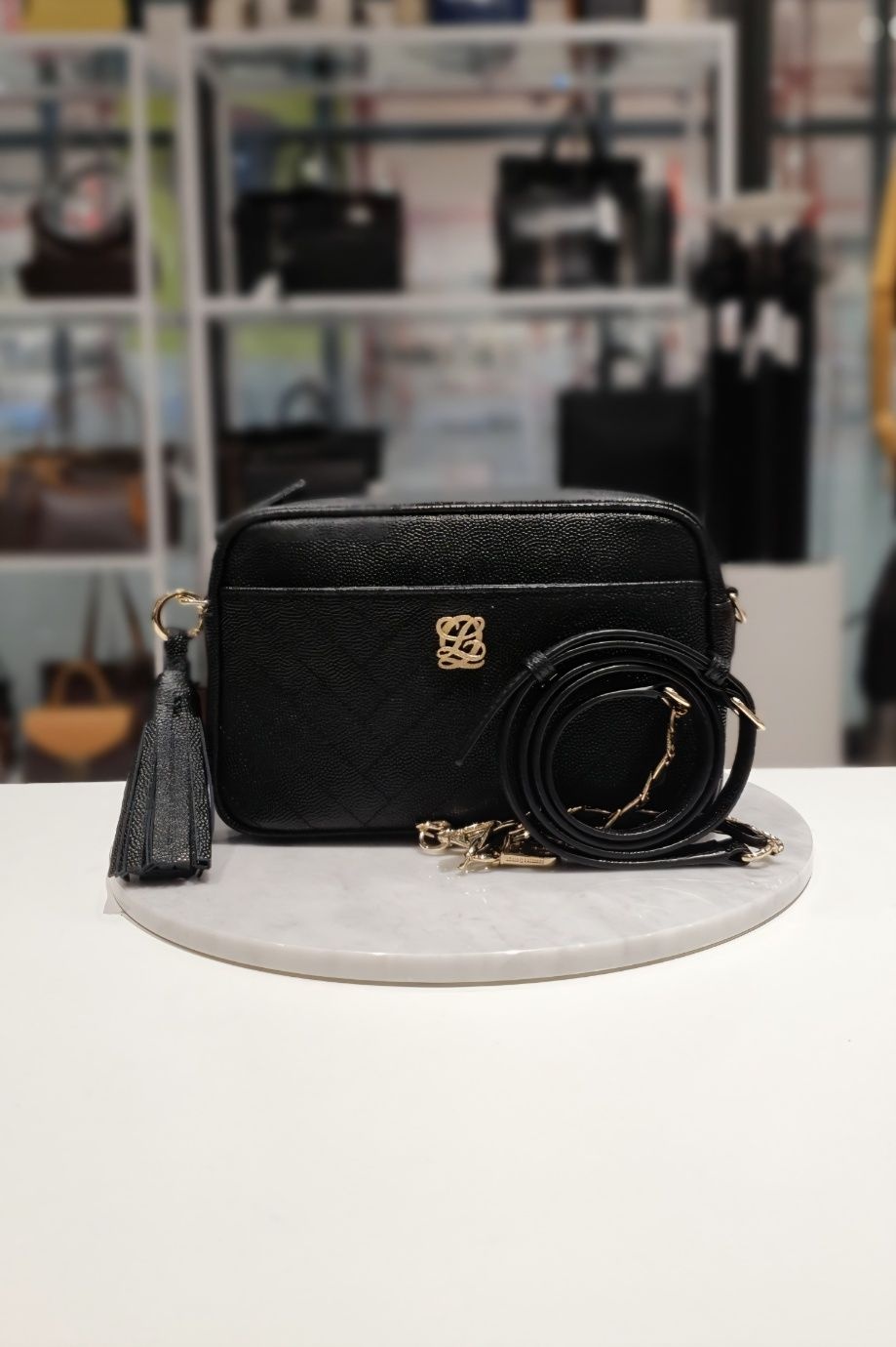 루이까또즈 루이까또즈 여성 카메라백 HM1CB03BL