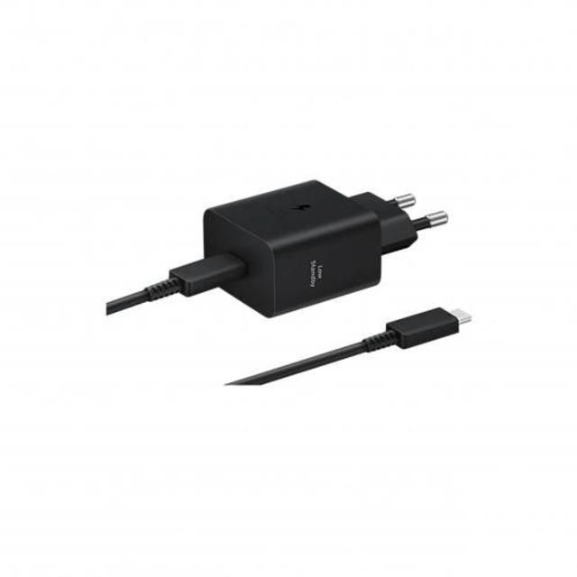 삼성전자 [삼성전자] 45W PD 고속충전기 절전형 (USB C to C 케이블 포함) EP-T4511XBKGKR