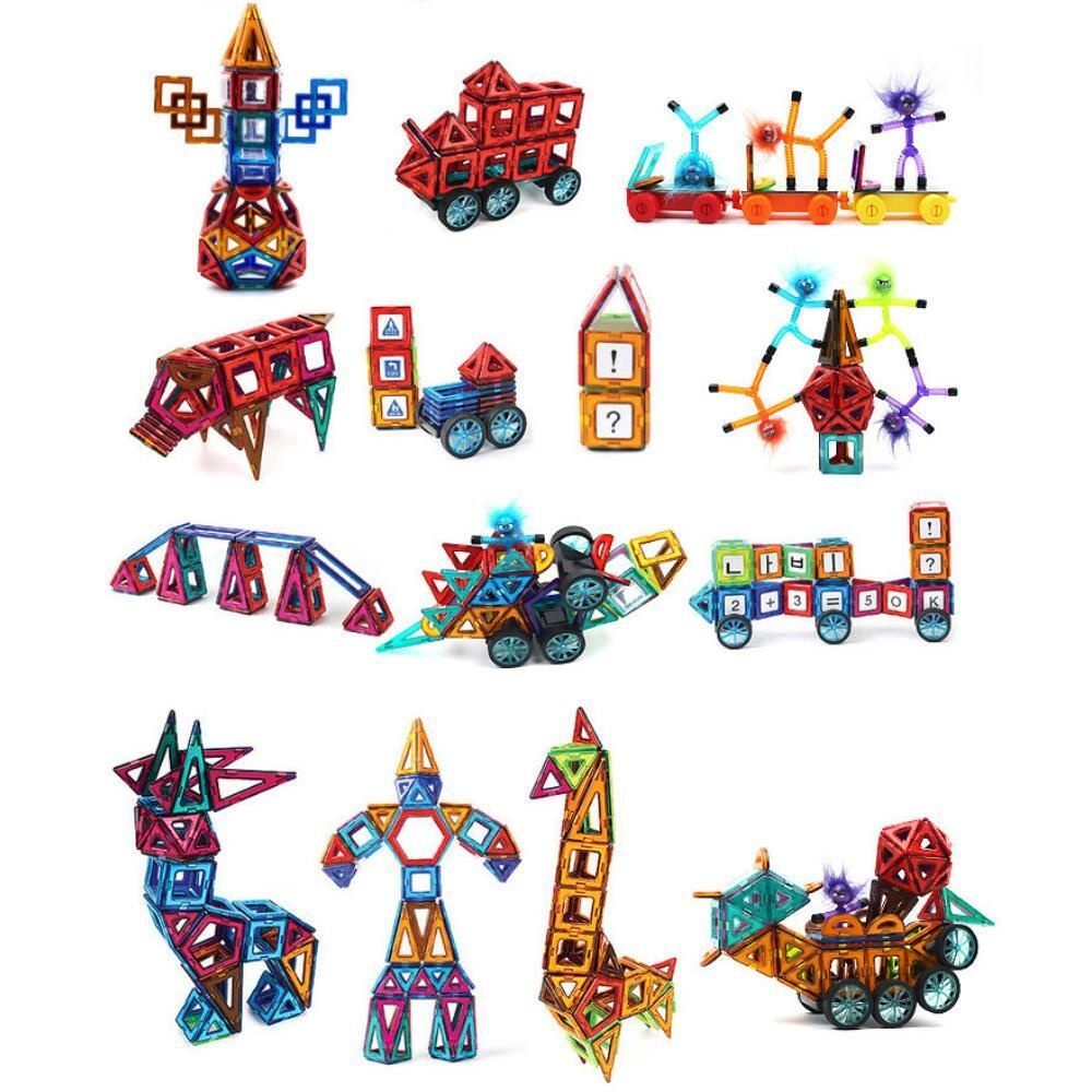 4살 주니어 유아 감각발달 도형 자석 블럭 장난감 공간지각 문제해결 아기선물 잠재력, image size:1000x1000