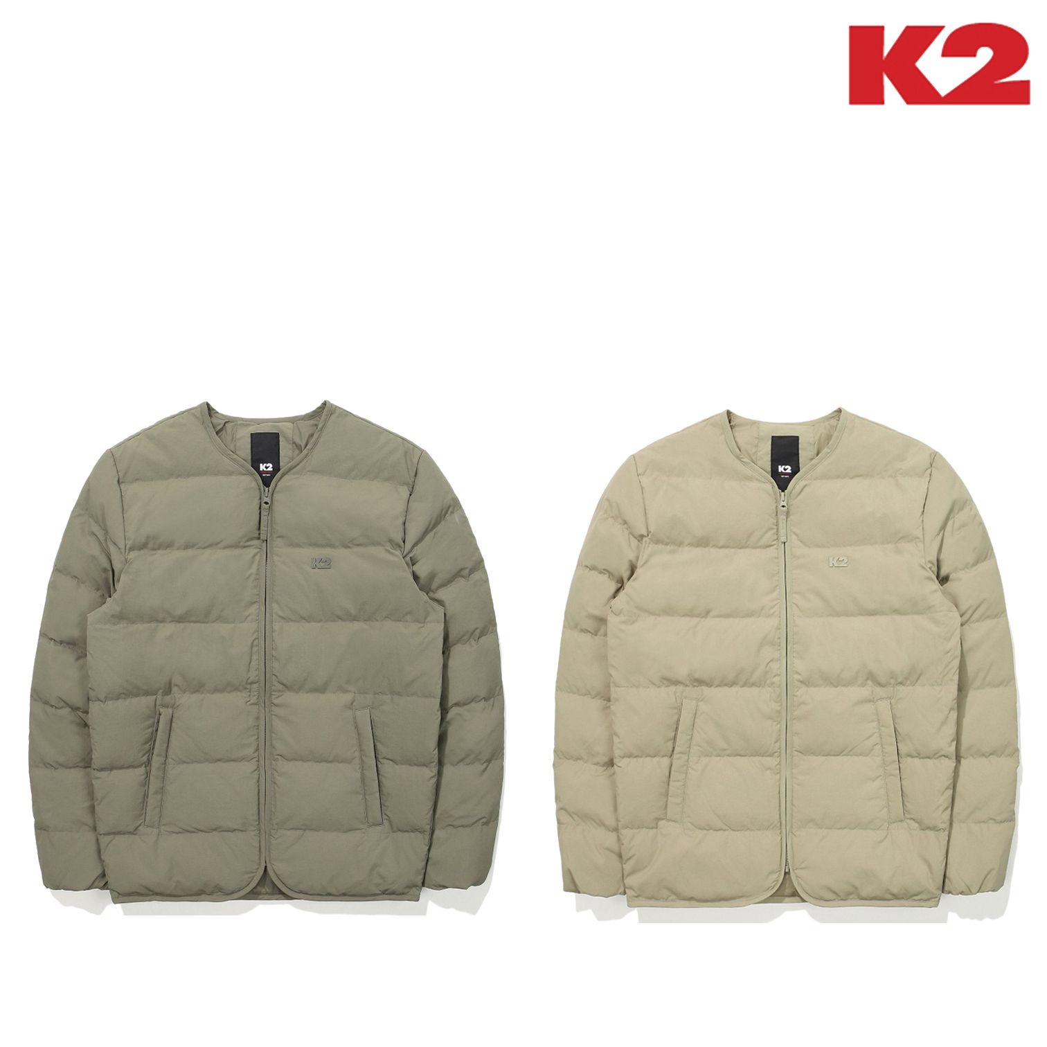 [롯데백화점] K2 남성 ON_U넥 경량 슬림다운GMU24581 LE1217541828