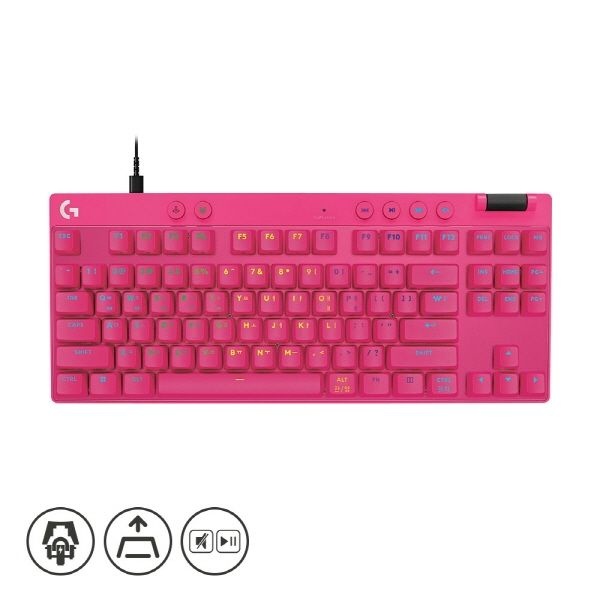 로지텍코리아 G PRO X TKL RAPID (정품) (핑크)