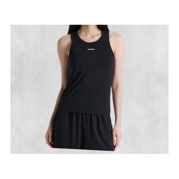 엄브로 우먼스 슬리브리스 탑 블랙(UQ222CSL62) 240063 FE5080755-E2B