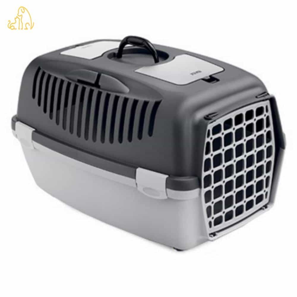pick 스테판플라스트 걸리버2 플라스틱문 다크그레이/라이트그레이 애견이동장 반려견이동장 고양이캐리어이동