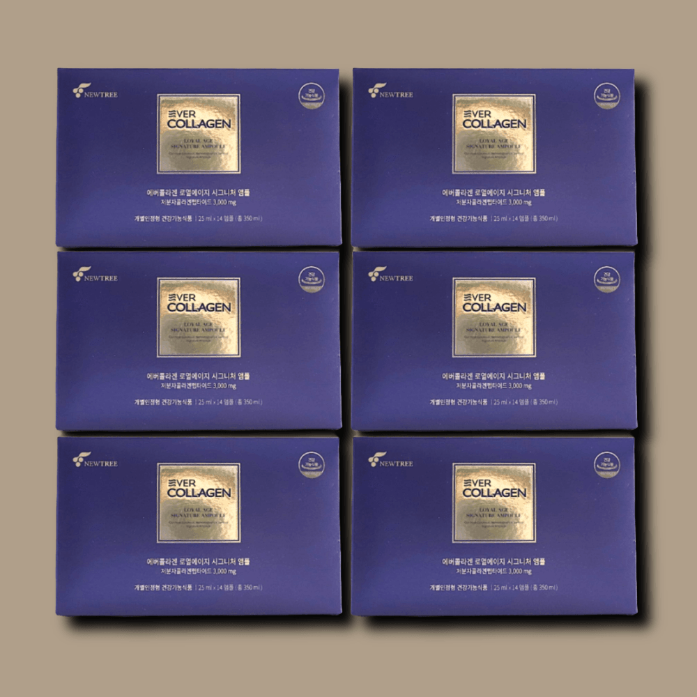 에버콜라겐 로열에이지 시그니처 앰플 14개 6박스