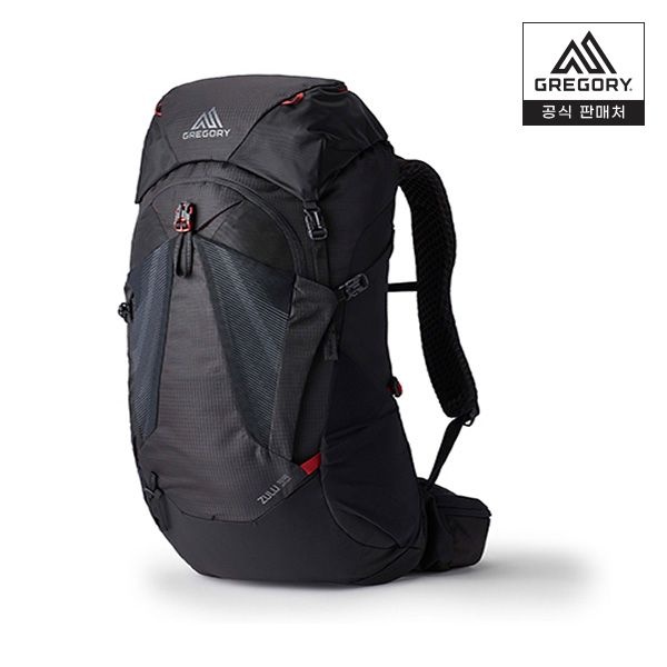 그레고리 줄루35 SM/MD - VOLCANIC BLACK_레인커버 증정(44J29039)