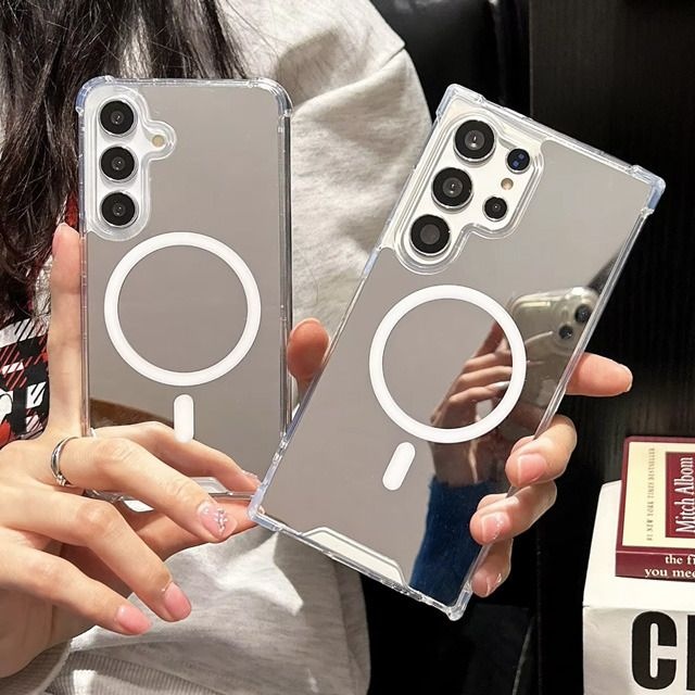 무이 (현대Hmall) 맥세이프 미러 핸드폰 케이스 아이폰 17 Air 16 15 Pro Max 갤럭시 S25 S24 FE S23 Ultra S22 A36 A16 A15