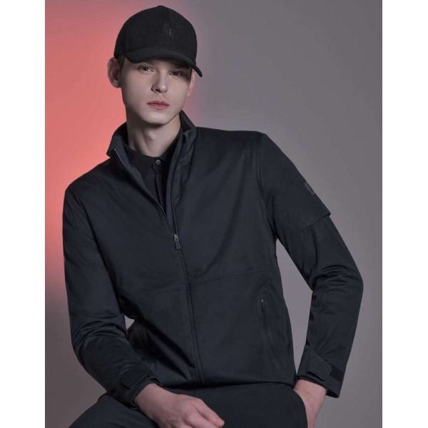 [닥스골프] [닥스 골프] [24FW] DGJU4D851BK INHERITANCE 블랙 3L 바람막이 점퍼