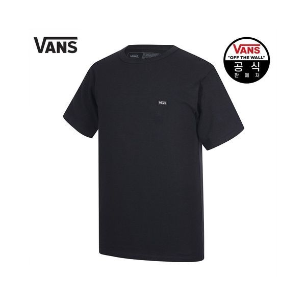 반스 반스 [하프클럽](공용) 오프 더 월 반팔 티셔츠_VN0A49R7BLK1