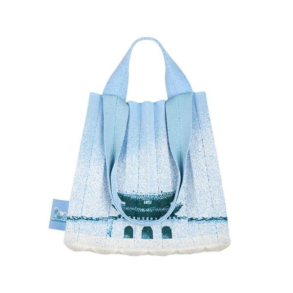 주식회사 송강인터내셔날 [플리츠마마] 투웨이쇼퍼백 서울에디션 오션스카이