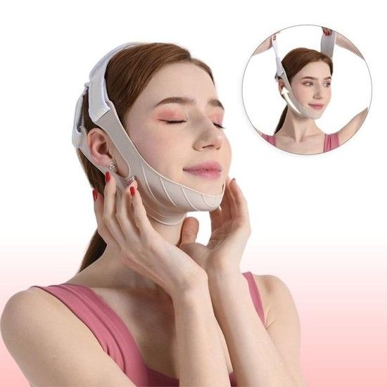 실리콘 리프팅 브이밴드 얼굴 브이라인 관리 탄력밴드