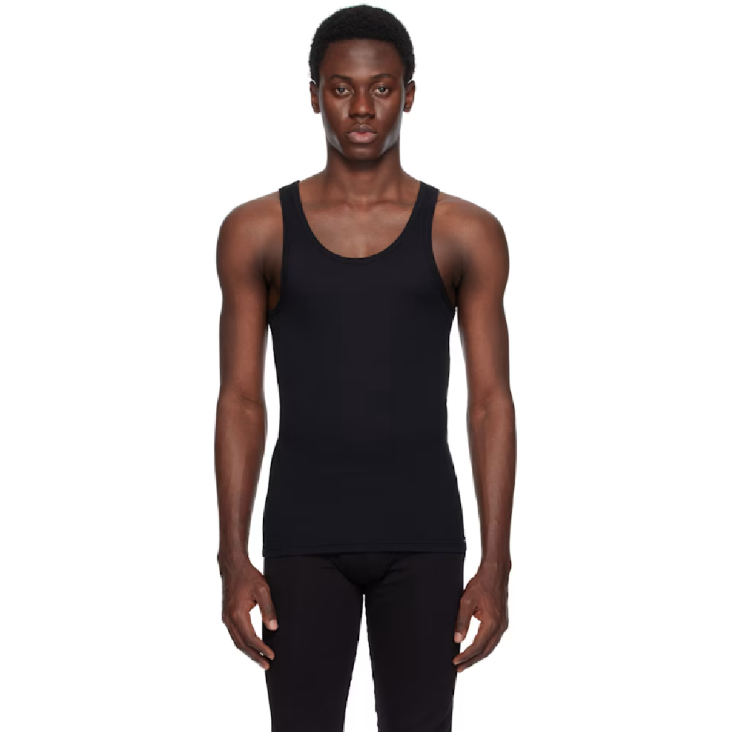 톰포드 블랙 코튼 모달 탱크탑 T4D10 121 TP838994212, image size:1024x1024