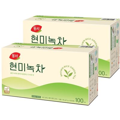 동서 현미녹차 100T x 2개